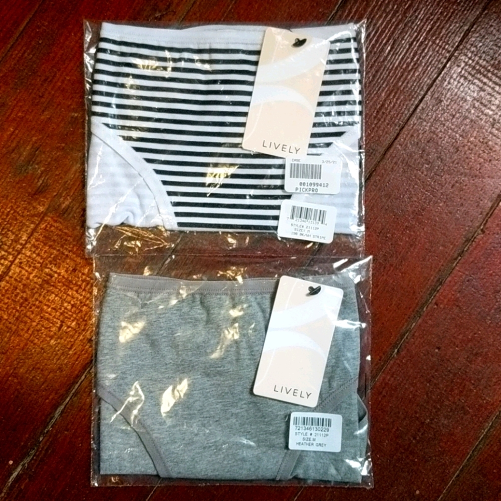Two NWT Lively Bikini Underwear
